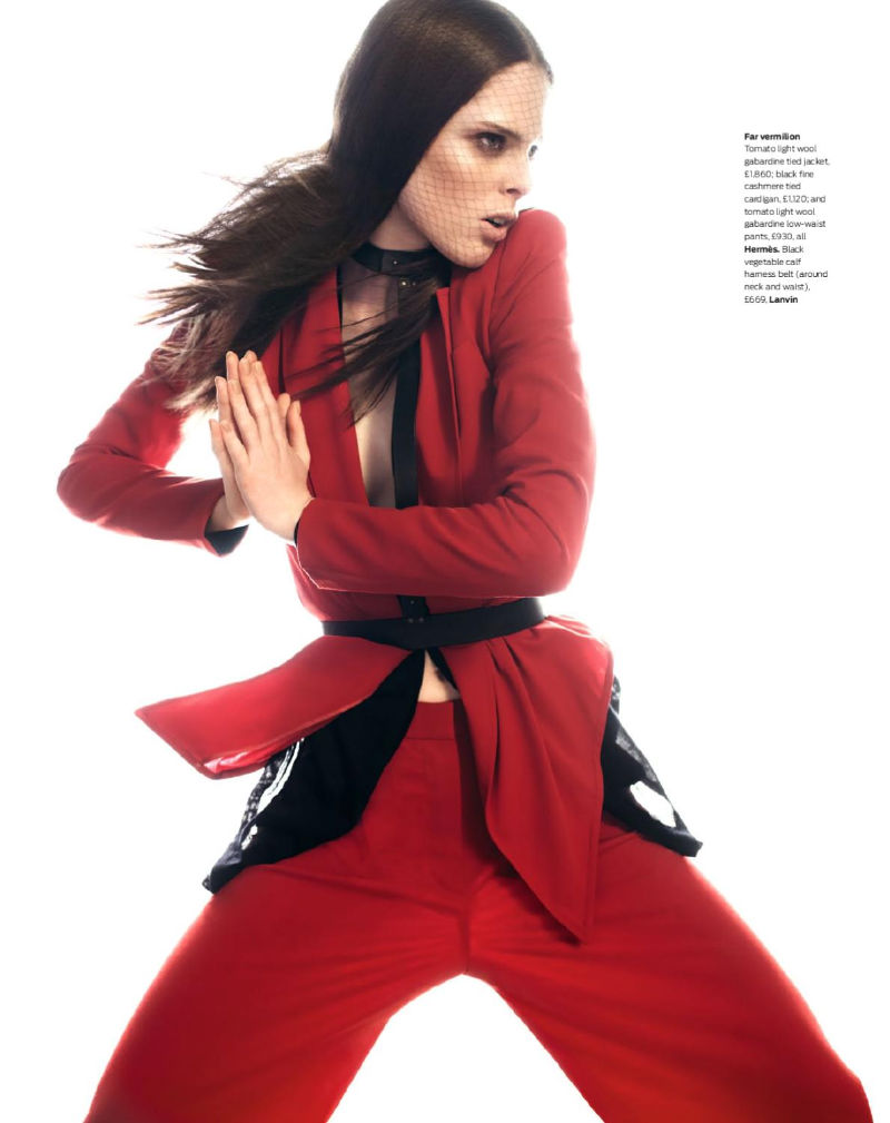 Coco Rocha for The Sunday Telegraph Spring 2011 by Alex Cayley