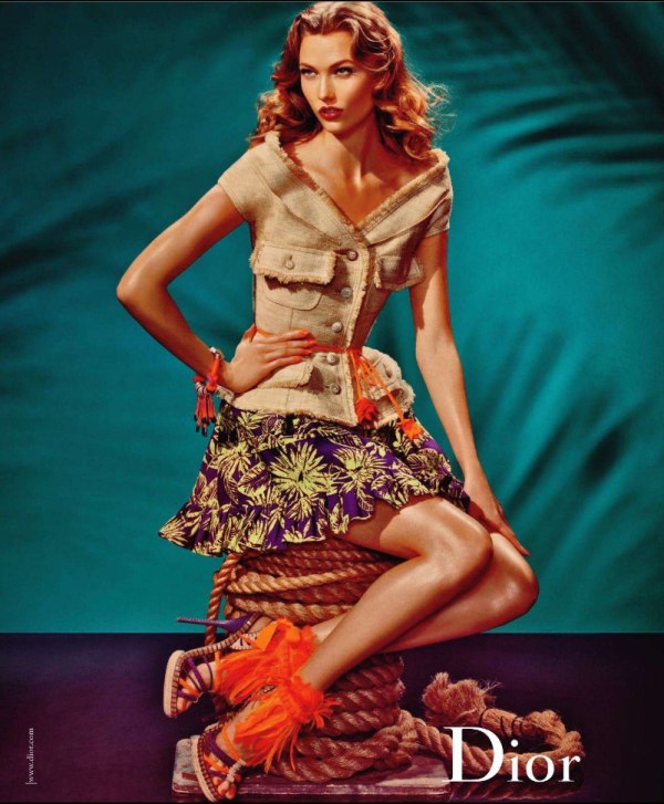 Dior Spring 2011 Campaign | Karlie Kloss by Steven Meisel