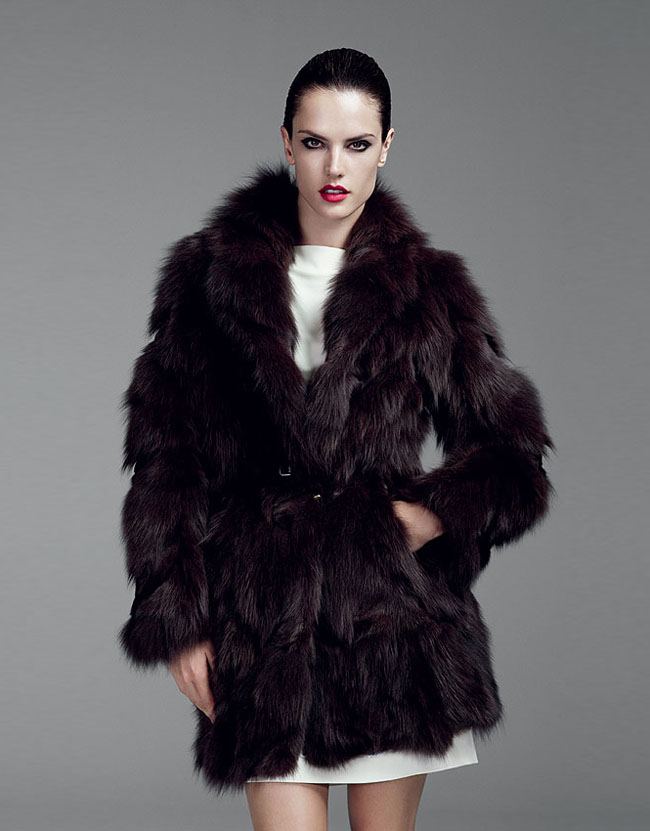 Alessandra Ambrosio for Loewe Made-to-Order Collection