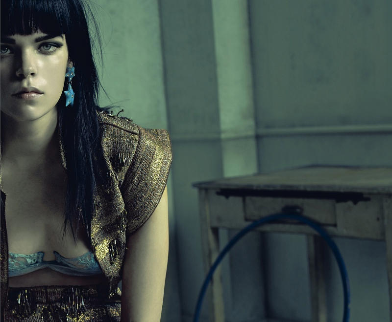 Meghan Collison by Jacques Olivar for Marie Claire Italia March 2011