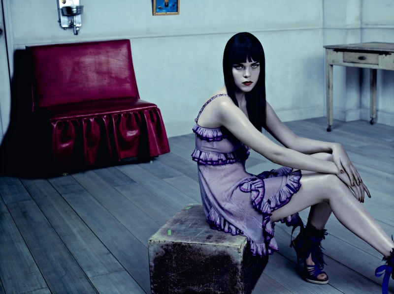 Meghan Collison by Jacques Olivar for Marie Claire Italia March 2011