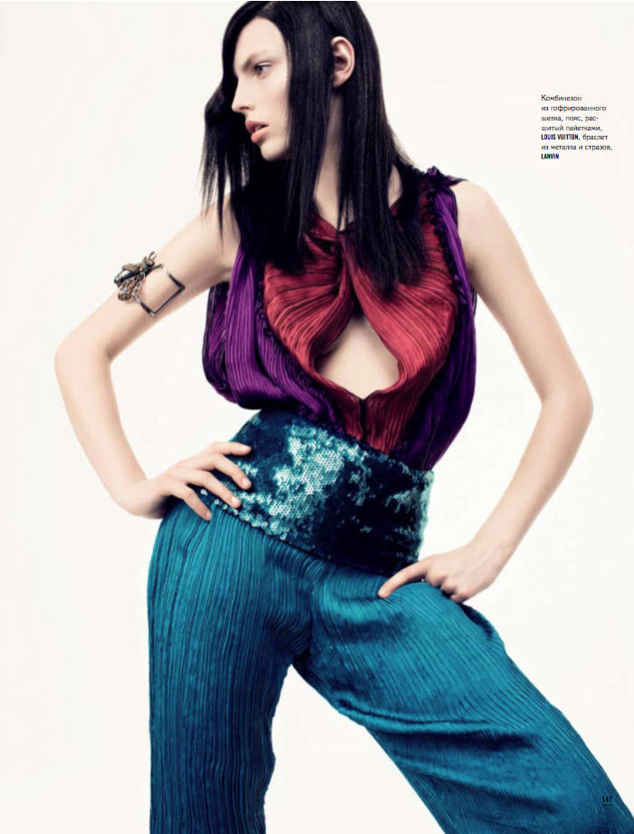 Naty & Karlina for L'Officiel Russia March 2011 by Andreas Öhlund