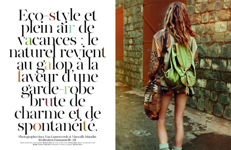 Gisele Bundchen for Vogue Paris April 2011 by Inez & Vinoodh