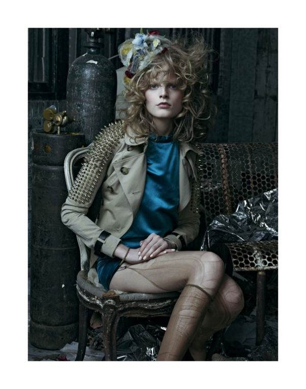 Hanne Gaby Odiele by Tesh for Vogue Korea
