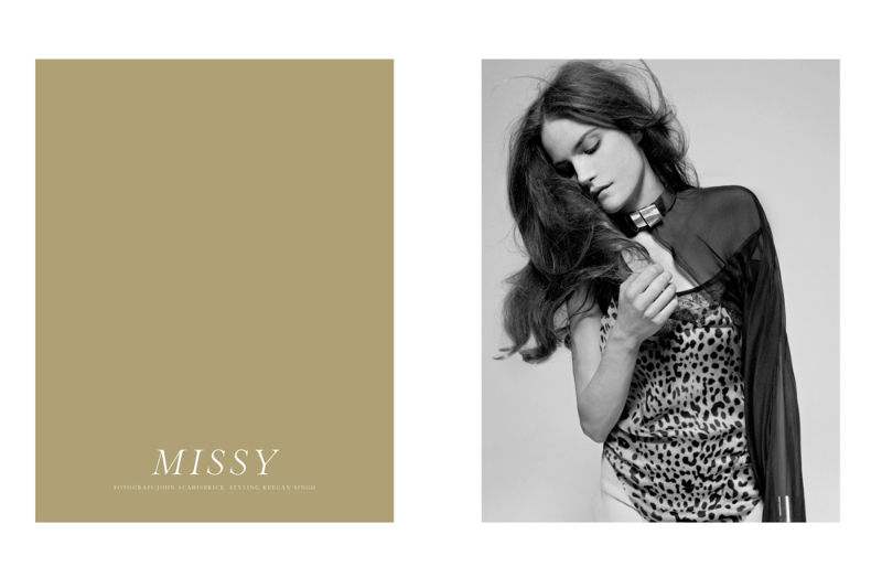 Missy Rayder by Thomas Klementsson for Intermission