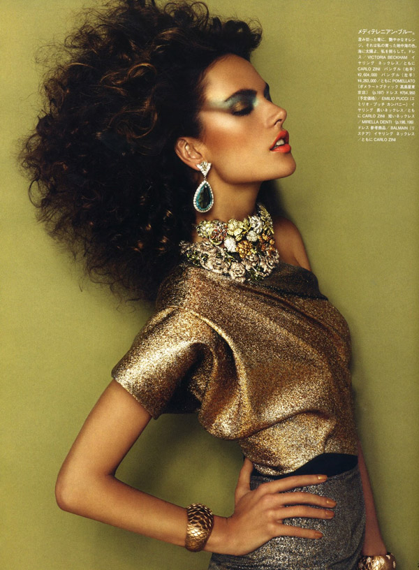 Alessandra Ambrosio by Giampaolo Sgura for Vogue Nippon December 2010