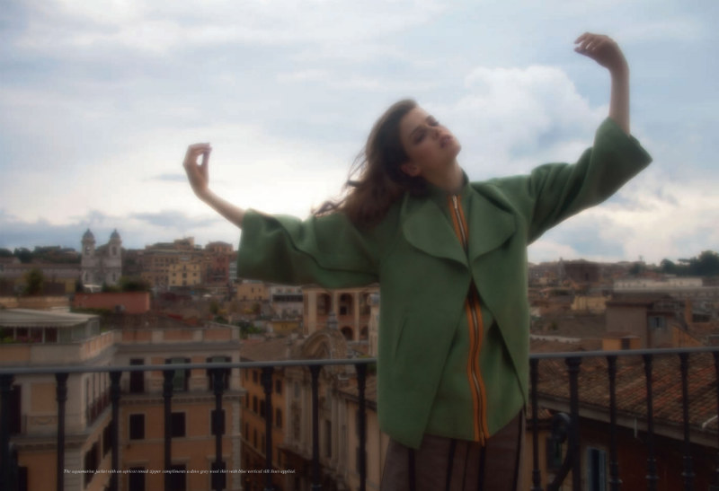 Julia Saner in Fendi by Camille Vivier for Grey #5
