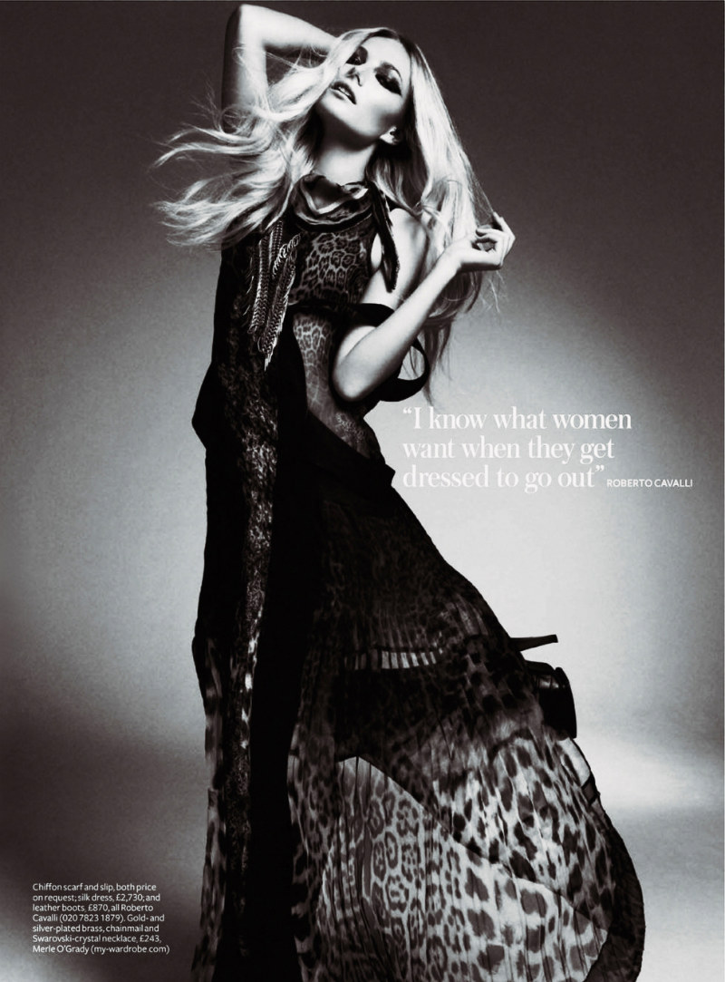 Clara Paget by Damon Baker for InStyle UK