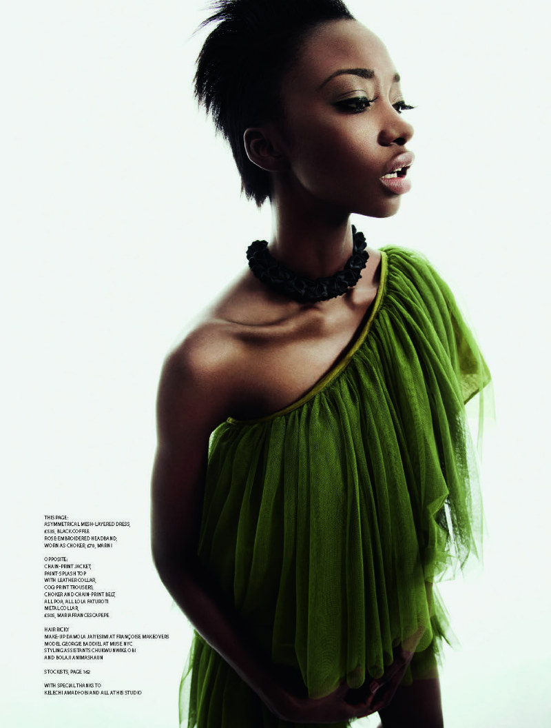 Georgie Badiel by Sheila Okonkwo for Arise #13