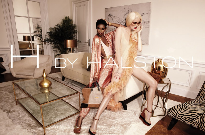H by Halston Fall 2011 Campaign | Caroline Winberg & Sessilee Lopez by David Roemer