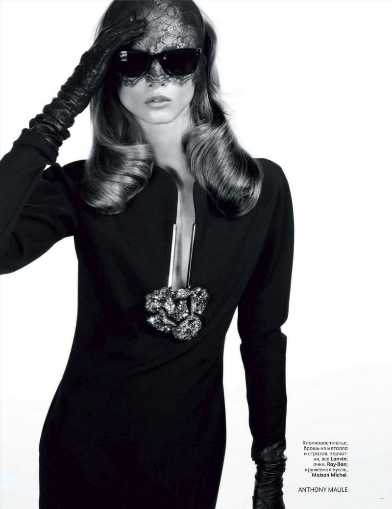 Anna Selezneva by Anthony Maule for Vogue Russia September 2011