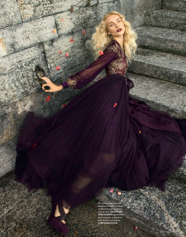 Nikolay Biryukov Shoots Romantic Styles at Lake Como for Elle Ukraine November 2012