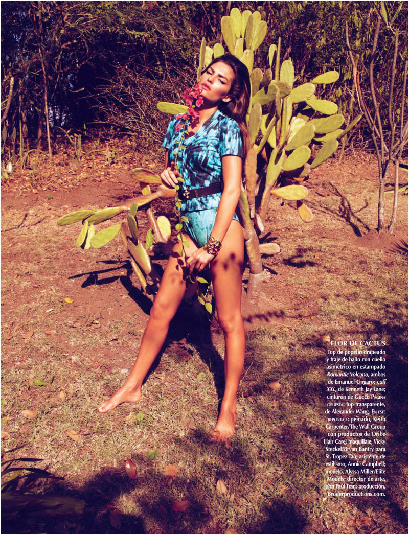 Alyssa Miller Soaks up the Sun in Stephan Würth's Vogue Latin America Shoot