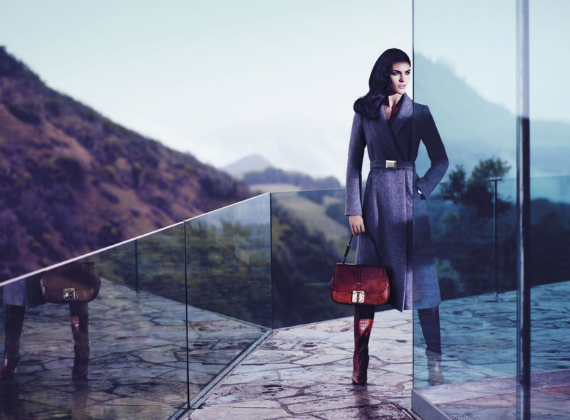 Hilary Rhoda is Pure Elegance for Hugo Boss Black's Fall 2012 Campaign by Mario Sorrenti