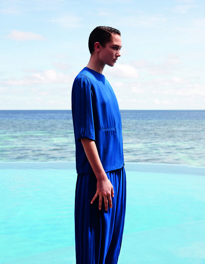 Caitlin Lomax Dons Tranquil Looks for Wee Khim's L’Officiel Singapore Shoot