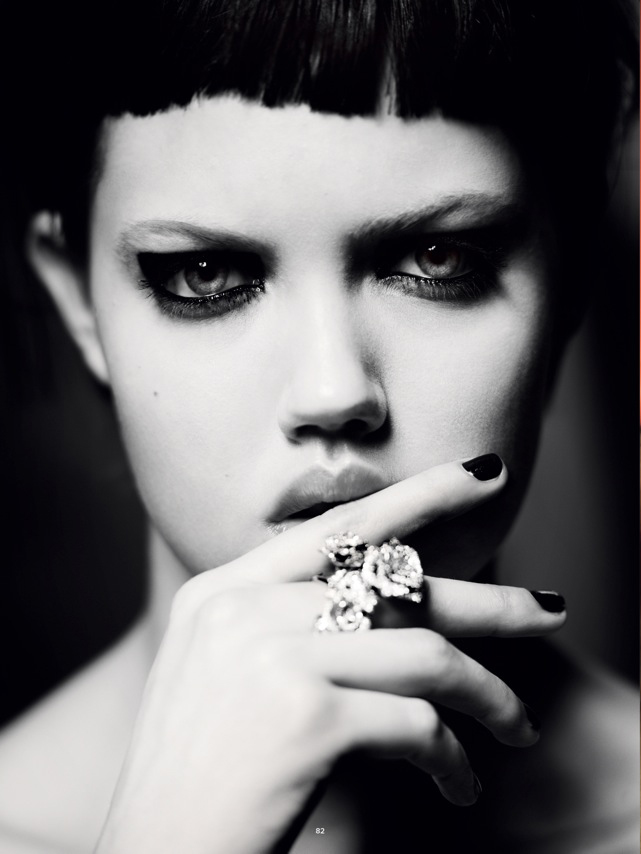 Lindsey Wixson Smolders for Jan Welters in Antidote S/S 2012