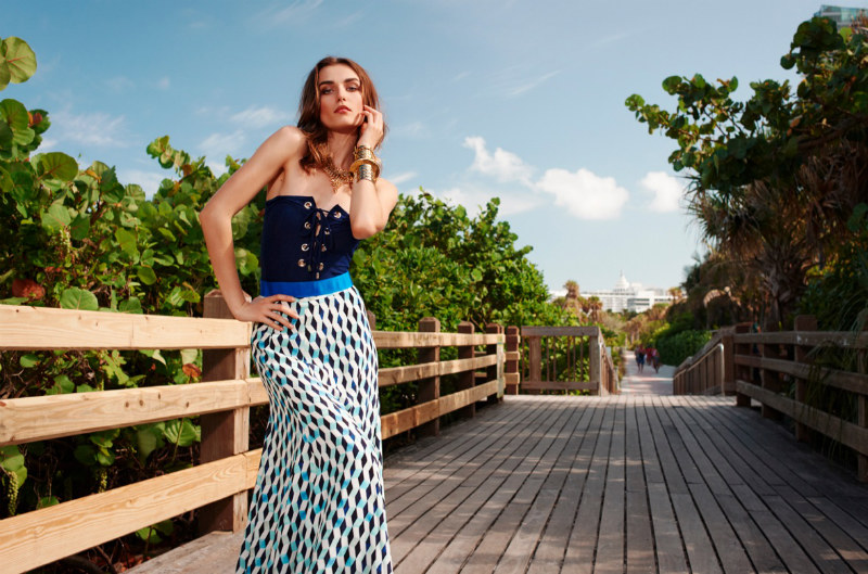 Andreea Diaconu is a Miami Beauty in Vogue Brazil August 2012 by Eric Guillemain