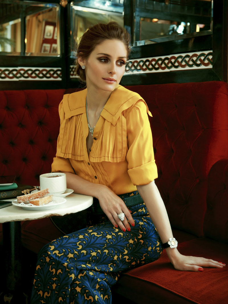 Olivia Palermo Graces the Cover of Tatler Russia August 2012 by Santiago Esteban