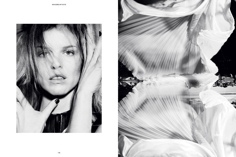Eva Herzigova is an Elegant Icon in Antidote Magazine's Spring/Summer Issue