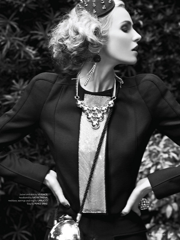 Danny Cardozo Lenses Valentina Zelyaeva in Elite Style for Fisher Island Magazine Fall 2012