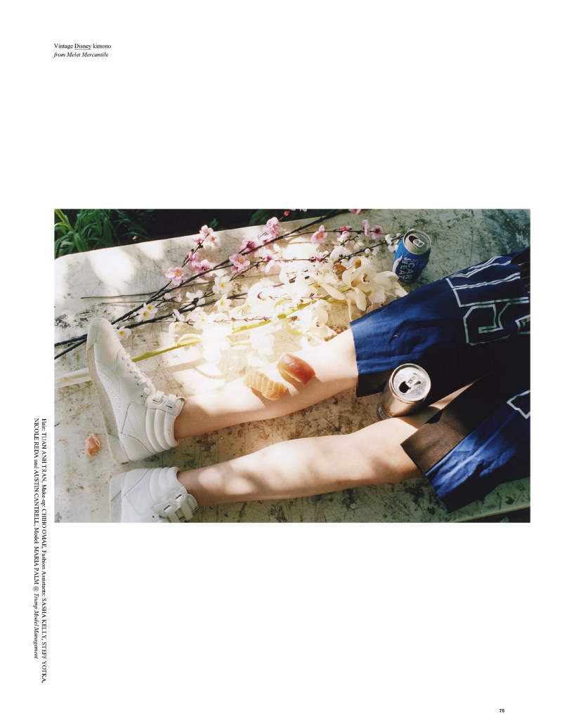 Maria Palm is in a Daze for Oyster #100, Lensed by Colin Dodgson