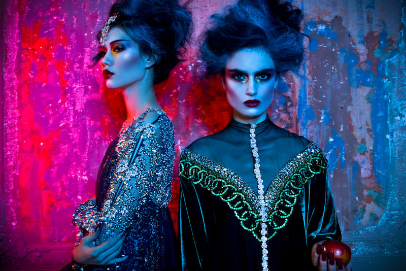 Pauline Van Der Cruysse & Zhu Lin Star in a Couture Fairytale for L'Officiel China by Michelle du Xuan