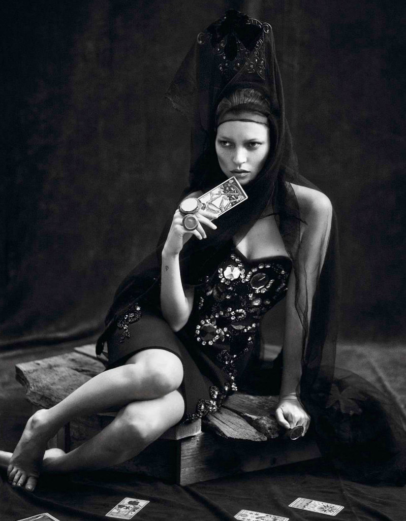 Kate Moss & Saskia De Brauw are Bewitching for Mert & Marcus in Vogue Paris September 2012