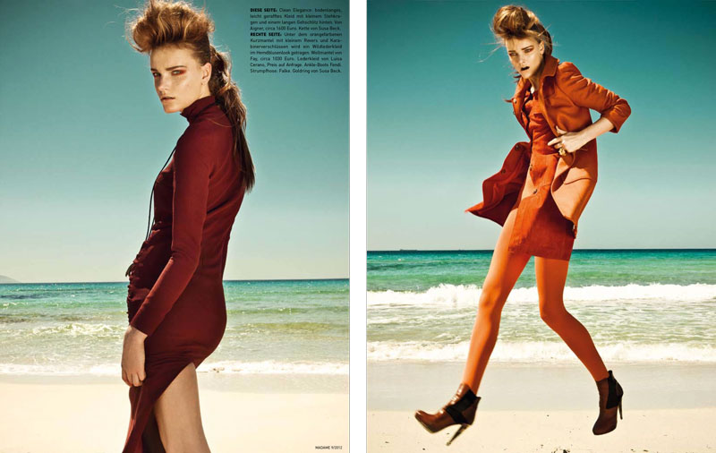 Thanassis Krikis Lenses Autumn’s Red Hues for Madame Germany