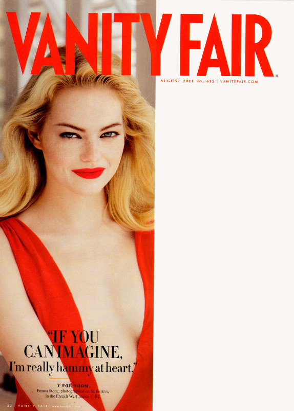Emma Stone by Patrick Demarchelier for Vanity Fair August 2011