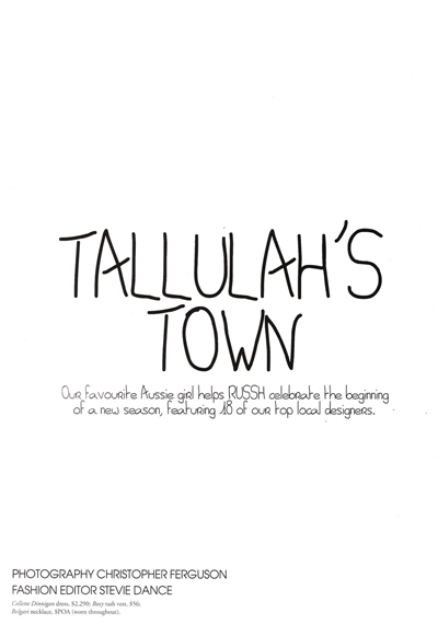Tallulah's Town