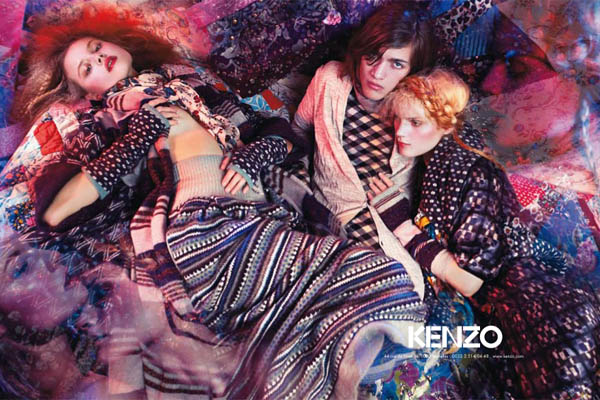 Campaign Preview | Kenzo Fall 2009 by Mario Sorrenti