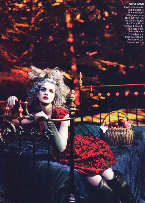 Into the Woods | Natalia Vodianova by Mert & Marcus for Vogue US September