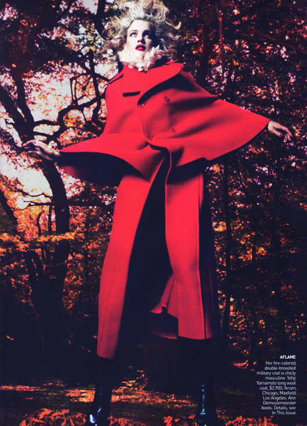 Into the Woods | Natalia Vodianova by Mert & Marcus for Vogue US September