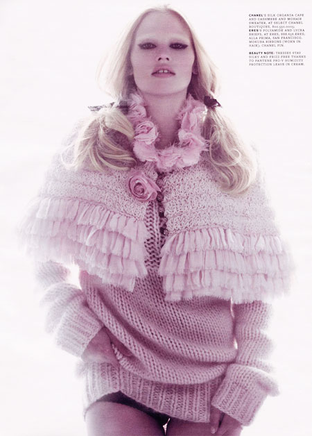 Lara Stone is 'Fashion's It Girl' for W August