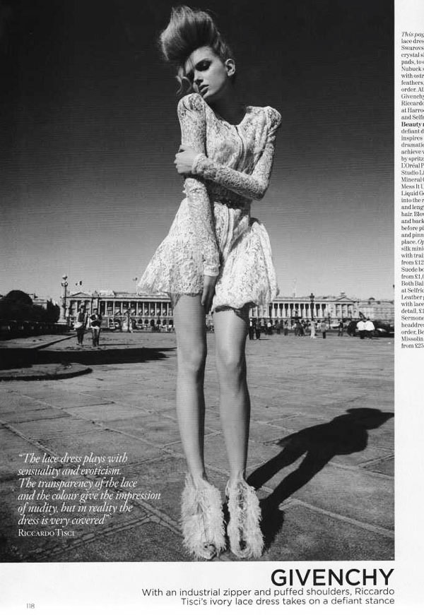 Lily Donaldson in 'Paris'