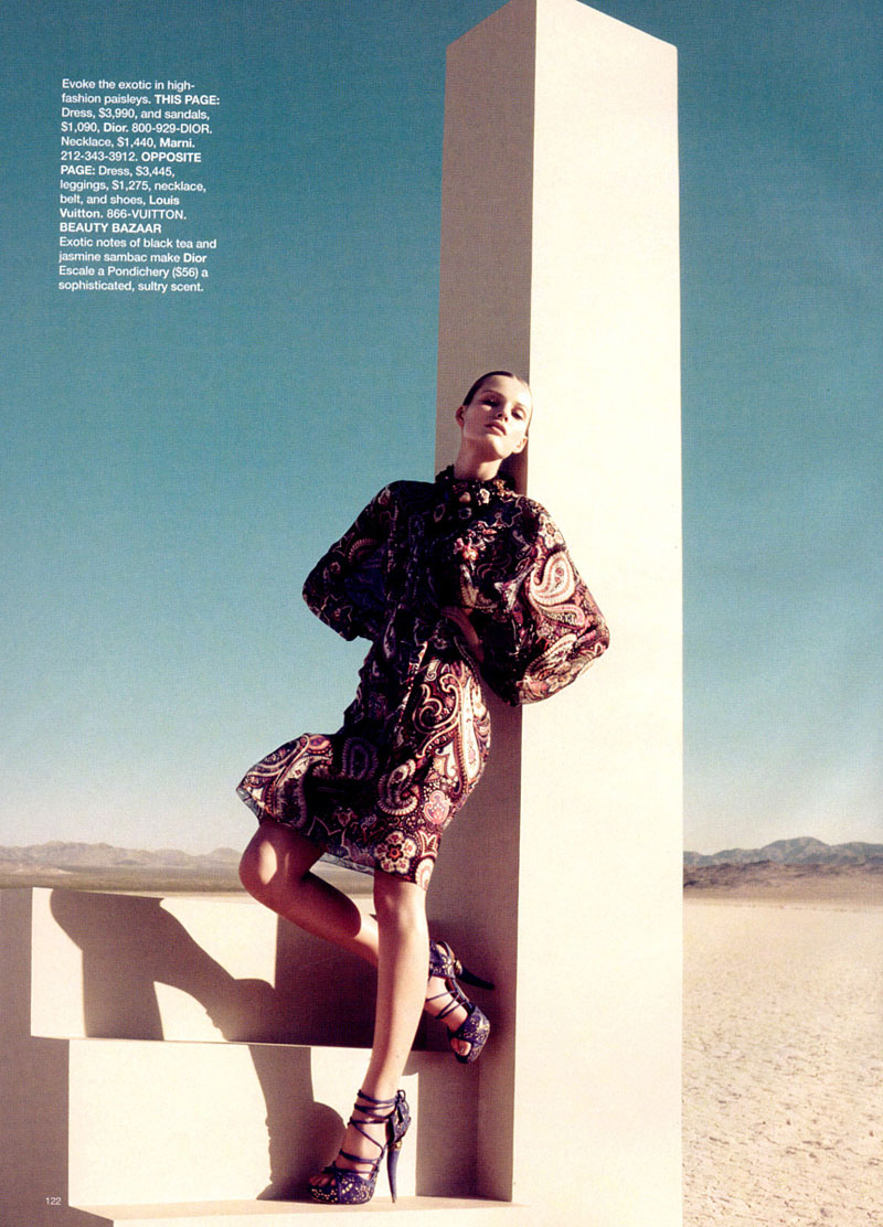Edita Vilkeviciute in Harper's Bazaar US August – Fashion Gone Rogue