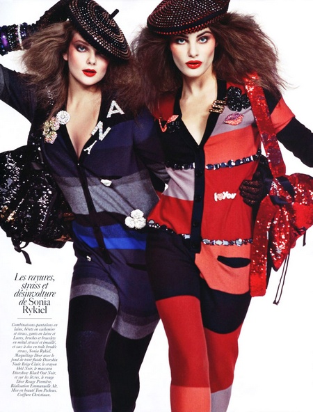 Vogue Paris August 2009 | ADN de la Mode by Inez & Vinoodh (Part 3)