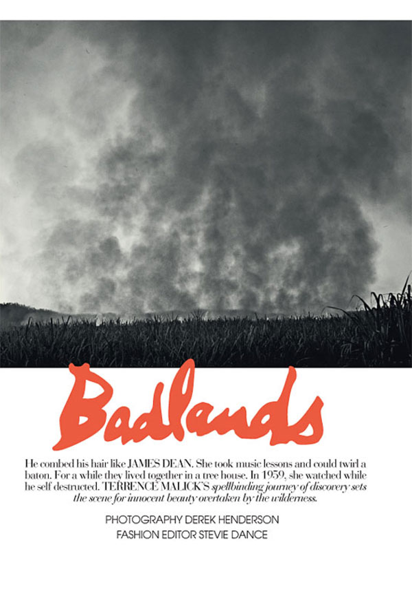 Badlands | Millicent Lamber by Derek Henderson for Russh
