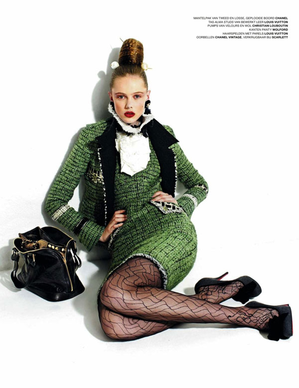 Dutch L'Officiel | Frida Gustavsson by Martin Lidell – Fashion Gone Rogue