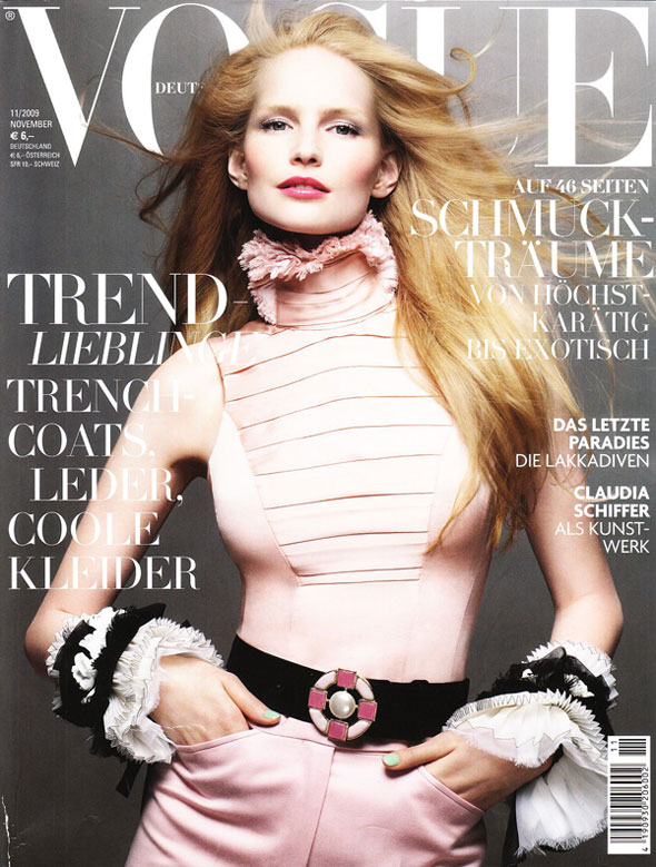 Vogue Germany November 2009 - Katrin Thormann by Sølve Sundsbø