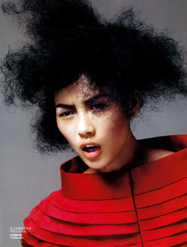Kai Z. Feng Shoots Liu Wen for Vogue China October | Fashion Gone Rogue