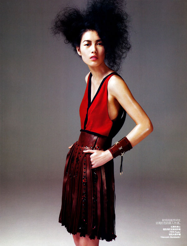 Kai Z. Feng Shoots Liu Wen for Vogue China October – Fashion Gone Rogue