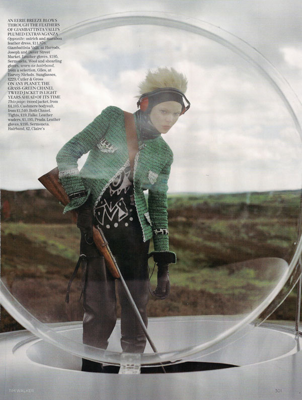 Kinga Rajzak by Tim Walker for Vogue UK