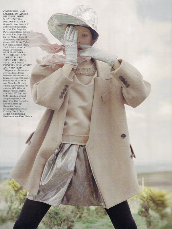 Kinga Rajzak by Tim Walker for Vogue UK