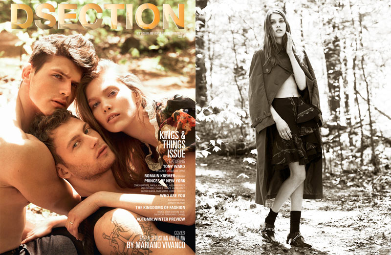 Mariano Vivanco Captures a Love Triangle for Dsection #4
