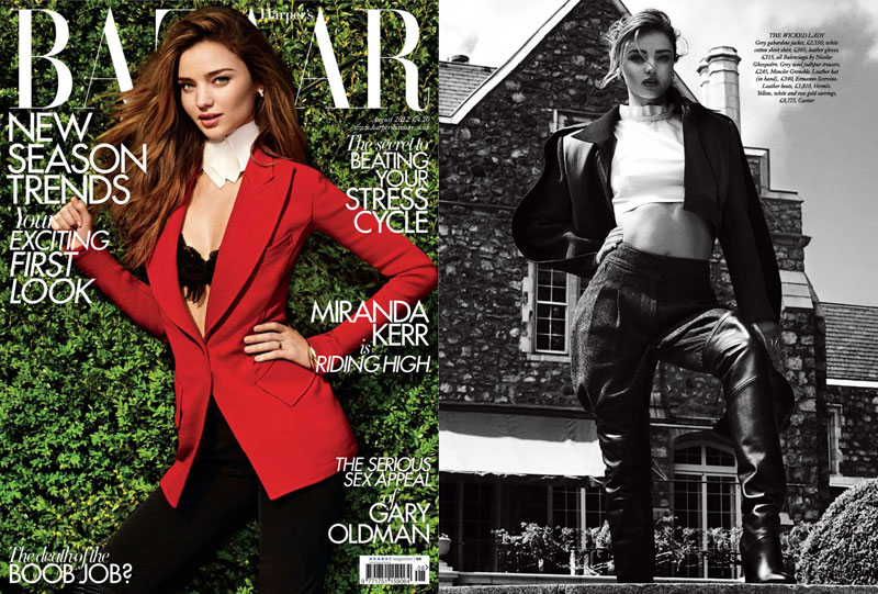 Miranda Kerr Gets Equestrian for the August Issue of Harper's Bazaar UK