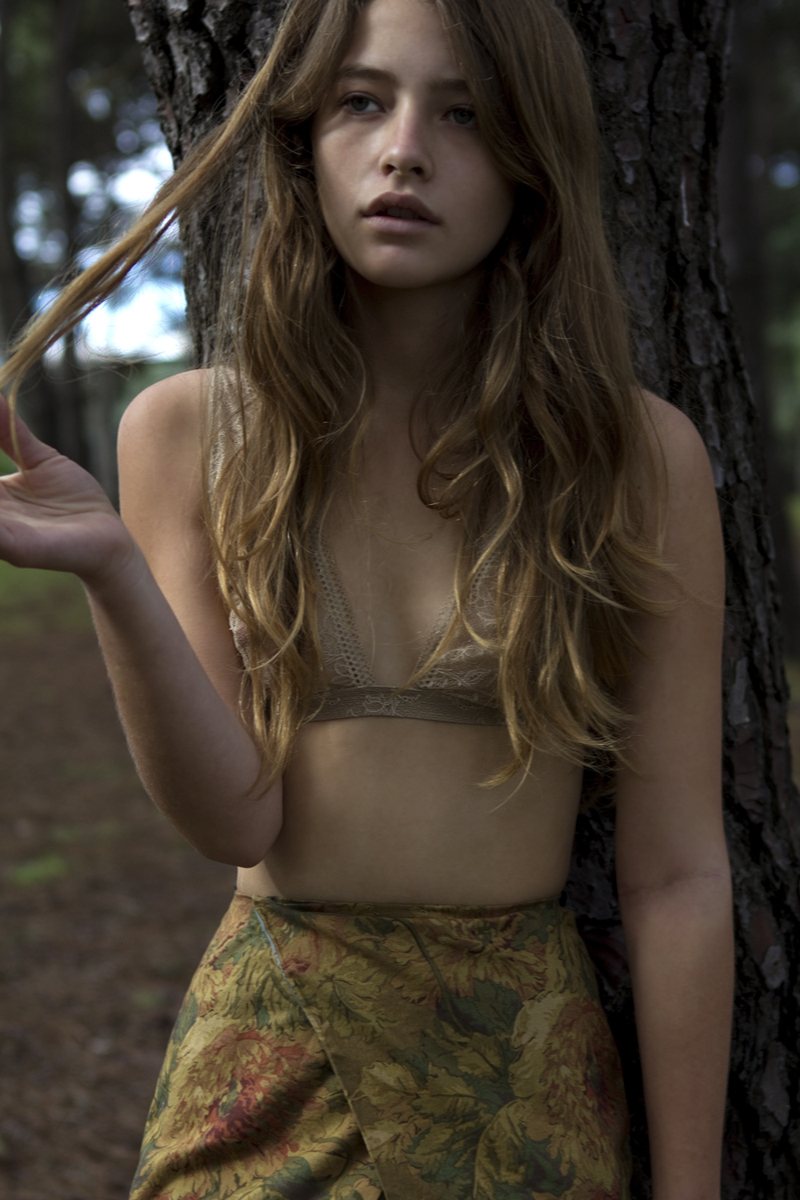 Teresa Oman Hits the Outdoors for Natalie Cottee's C-Heads Magazine Shoot