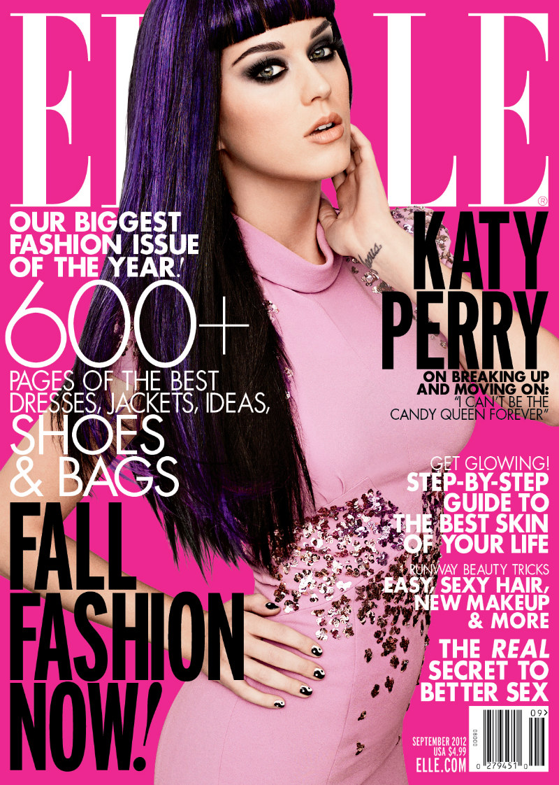 Katy Perry Covers Elle US' September 2012 Issue
