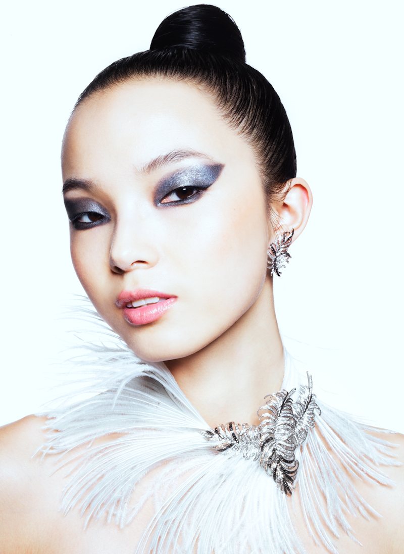 Xiao Wen & Grace Gao by Stockton Johnson for Vogue China February 2012
