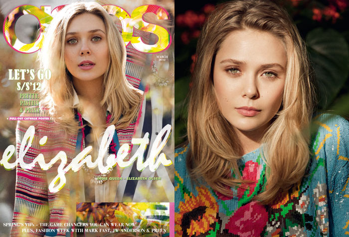 Elizabeth Olsen by Todd Cole for ASOS Magazine March 2012
